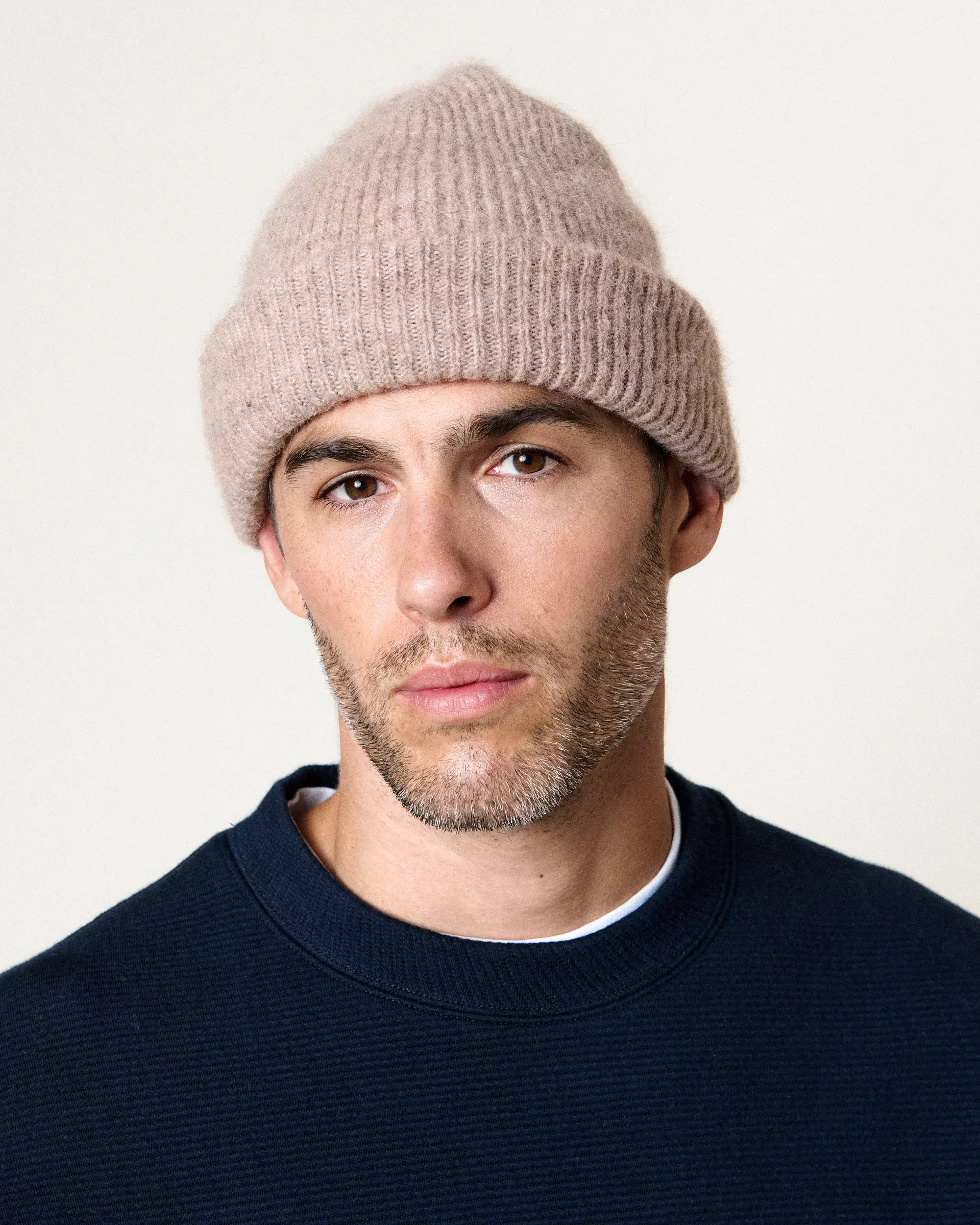 Homecore Baby Hat Light Taupe Mütze Unisex taupe
